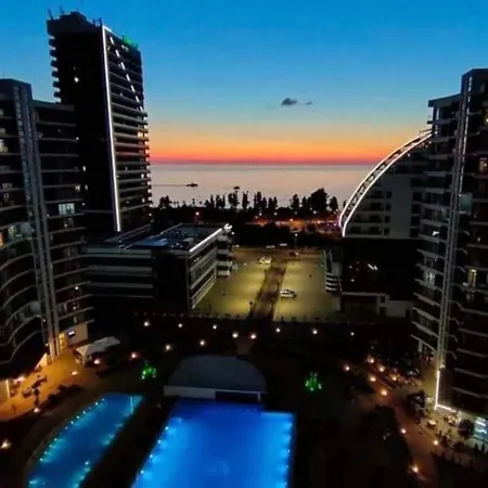 Sunset At White Sails Pool & Sea View Apartment Batumi Exterior photo