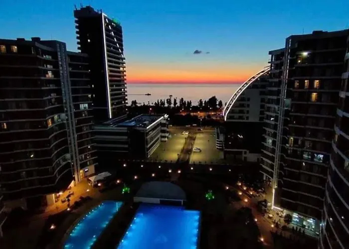 Sunset At White Sails Pool & Sea View